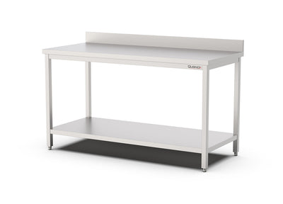 Werktafel met bodemschap | Opstaande rand | 400x700x900mm