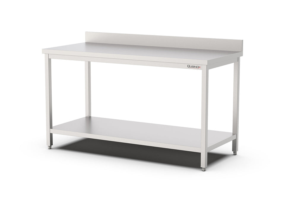 Werktafel met bodemschap | Opstaande rand | 1500x700x900mm